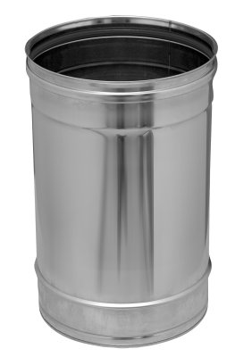 Inox enkelwandig buis &Oslash;100 L=260