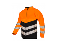 [382.9] Sioen 1RI1 Hi-Vis Portet Forestry Jacket Orange/Black