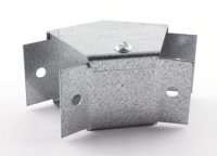 Excel 150X150 Galvanised 45% Top Lid Bend E605