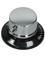 Leisure Beko Cooker Top Oven Black Chrome Commutator Knob Genuine