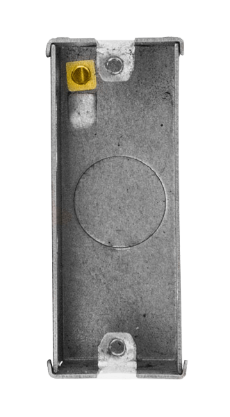 Click 1G 25mm Architrave Flush Metal Box WA671