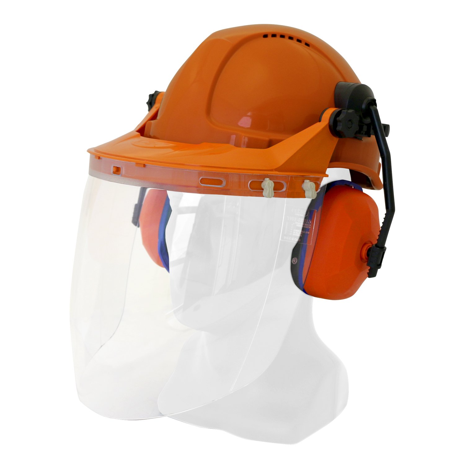 Esko Pinlock Hard Hat Visor Combo