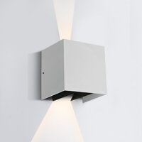 One Light LED Adjustable Beams Wall Light