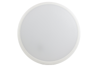 ELEGANCE 18W IP54 1810lm LED non-dim 4000k 300mm diam 44mm depth polycarb bulkhead, MW sensor, Whit