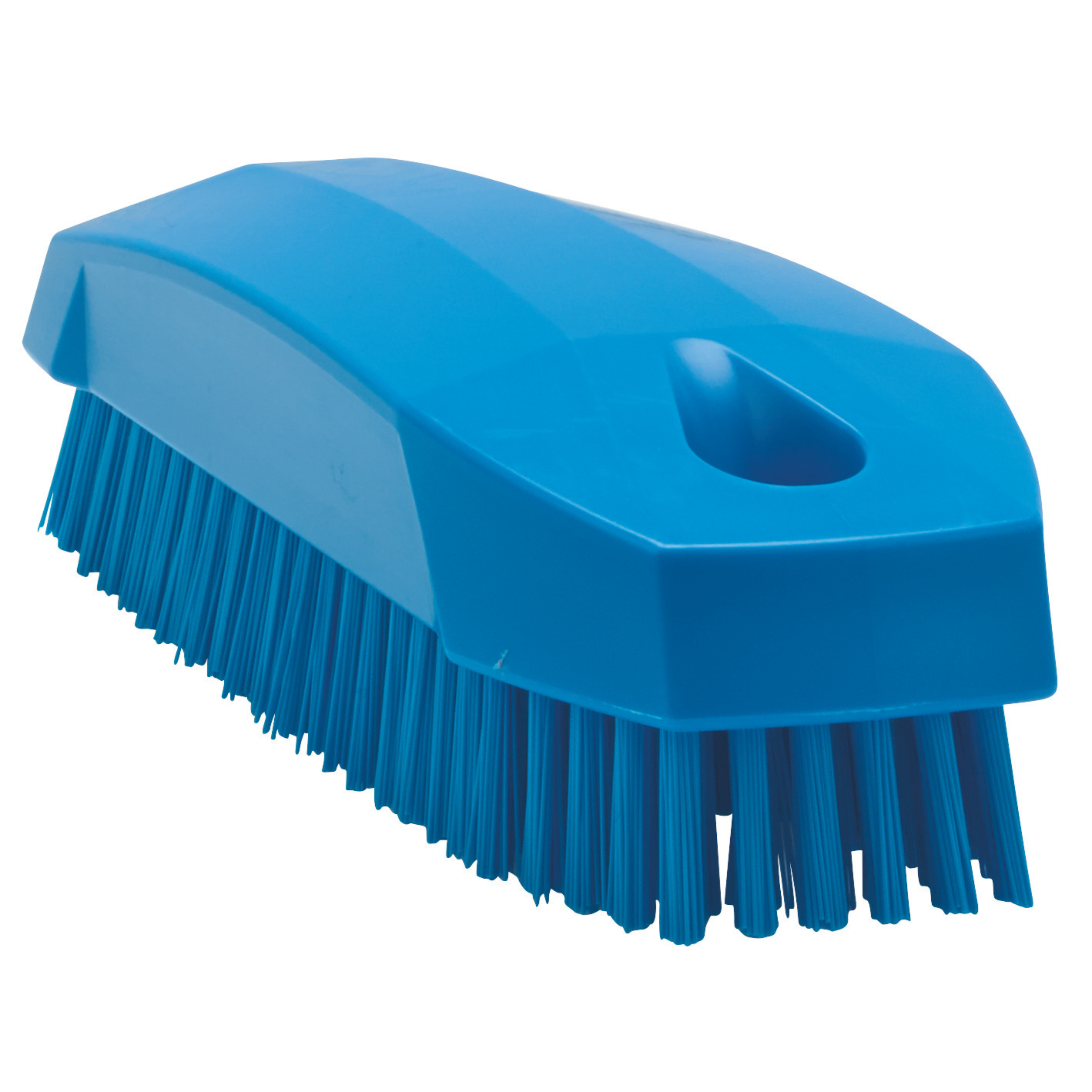 Hand Brush S/ Nailbrush, 130mm, Hard, Blue