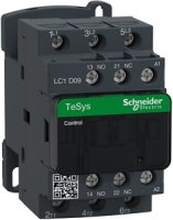 Contactor 400 VAC, 3 Pole, DPDT, DIN Rail, 20 A, 400 V