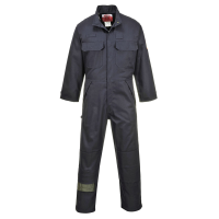 Portwest Bizflame Work+ Flame Resistant Coverall, Navy