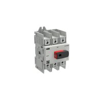 OT100G3-3BS ABB OT Plus Isolator 100A 3 Pole. G3 Frame Size. Screw Terminals IP20 1SCA162507R1001