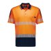 ZH555, Mens Hi Vis Flux Segmented Tape Short Sleeve Polo
