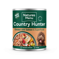 Natures Menu Country Hunter Dog Can - Salmon & Chicken 600g x 6