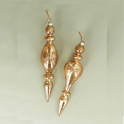 Antique Gold Finial Drop Hanging Decoration