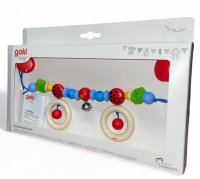 Goki Baby Pram Chain Ladybird I with Clips