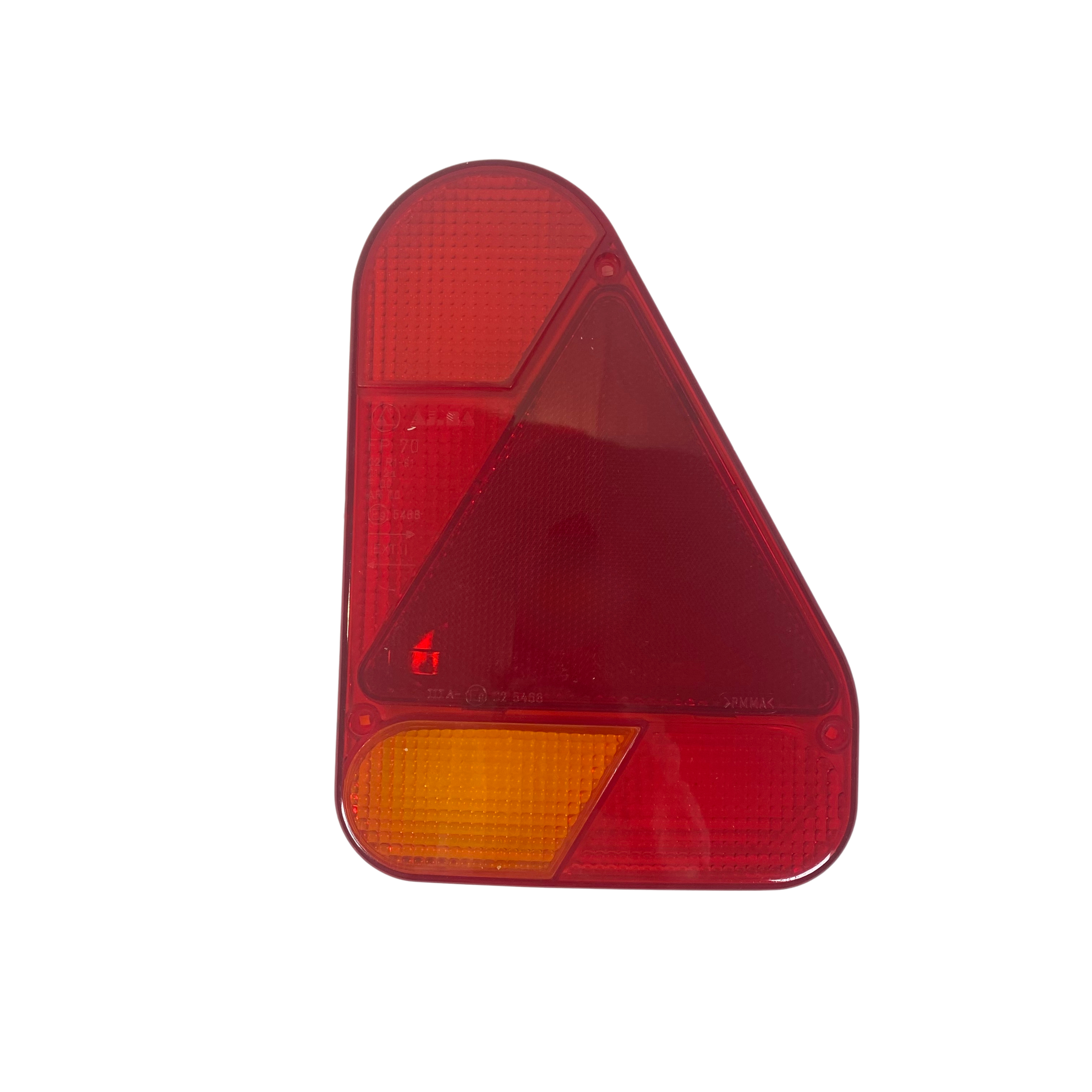 BULB LENSE RH TAIL LIGHT 3 FUNCTION FOG & TRIANGLE