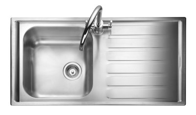 Manhattan Stainless Steel Inset Sink 1 bowl Polished MN10101R