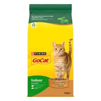 Go Cat 12606751 Complete Adult Indoor Cat Chicken and Vegetables Dry Cat Food 4x2kg