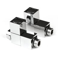 Inta Square 15mm Decorative Straight Valve 1031CP