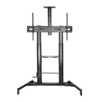 Fonestar STS 42103N - Portable TV Stand with Tilt for TVs from 60" to 100" up to 100Kg