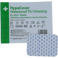 HYPACOVER WATERPROOF PU DRESSING 6CM X 8CM PACK 25