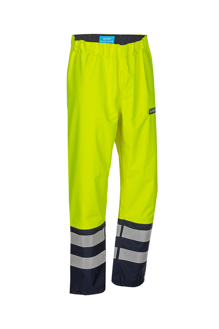 SIOEN HOVI HI VIS RAIN TROUSERS WITH ARC PROTECTION