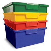 Karricart Trays for Karricart trolleys. Various colours for ease of organising and sorting.