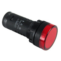 AD56LT-R24VDC | Red LED Pilot Lamp Test 22.5mm 24VDC