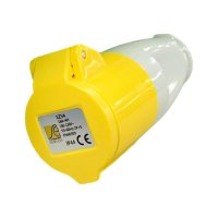 110V Yellow Coupler (Standard) 16 Amp