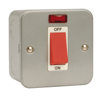 Click 1G 45A Switch + Neon Metal Clad CL201