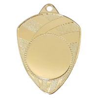 50mm Triangle Medal (Gold)