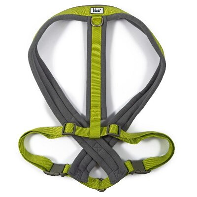Ancol Viva Padded Dog Harness Lime 70-98cm