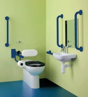 DOC-M 21+ BACK TO WALL PACK RIGHT HAND BLUE RAILS S0686LI