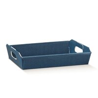 BOX TRAY MEDIUM BLUE SPOT DESIGN 310x220x90