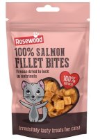 Rosewood Salmon Freeze Dried Cat Treats 12x15gm