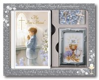 Communion Gift Set/Boy With Photo Frame   (C5187)