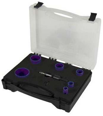 Vires Electricians Holesaw Kit 8pce