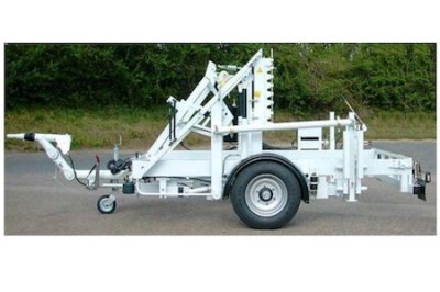 System winding / unwinding - With thermal motor - For cable drum trailer S2500