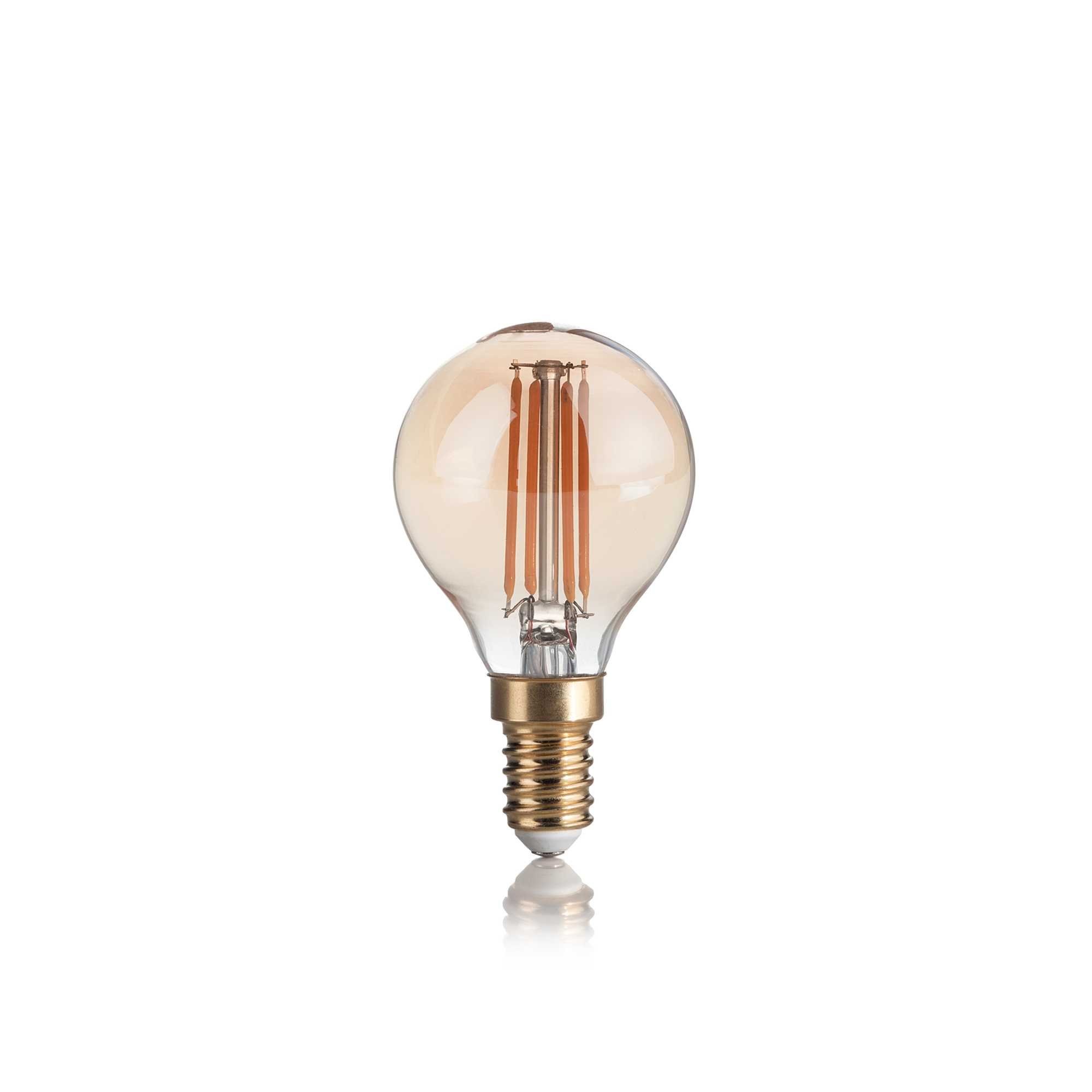 E14 VINTAGE 4W FILAMENT GOLFBALL, 2200K, NON-DIMMABLE