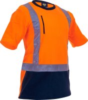 Hi-Vis D/N Polar Fleece Crew Neck T-Shirt