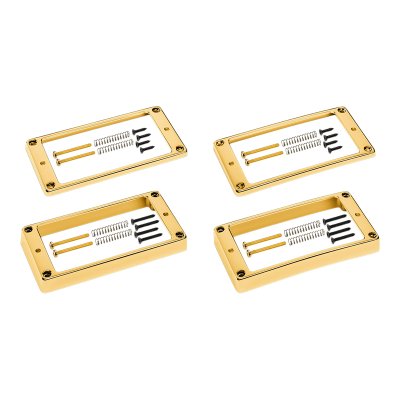 Schaller Pick Up Mounting Ring, Gold Straight 1/2in