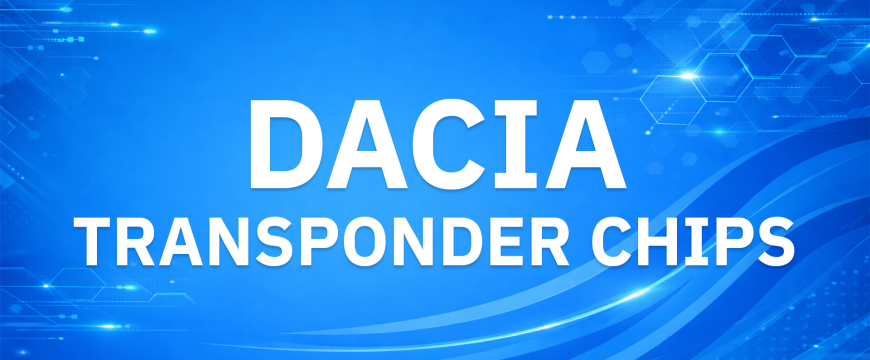 Dacia Transponder Chips