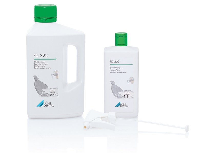 Durr FD 322 Fast Acting Disinfection 2.5L - DMI Ireland's Leading Dental Supplier - Next Day Delivery