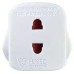 1a Shaver Adaptor White 