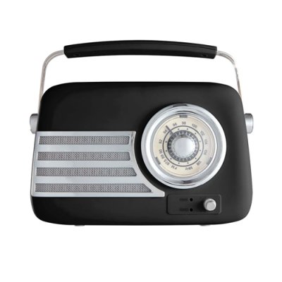Itek Vintage Bluetooth Radio - Black | I60028BLK 1