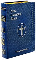 New Catholic Bible/St.Joseph Compact - Blue  (44943)
