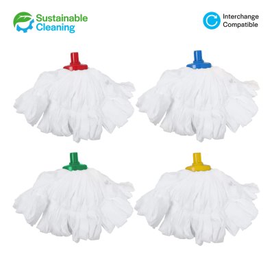 SWOP SOCKET SPUNLACE LOOPED MOP HEAD