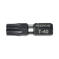 Timco Torx Impact Driver Bits T40 25mm Pack 10 Addax X6