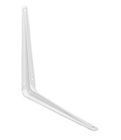 Shelf Bracket 300x250mm 12x10 inch White