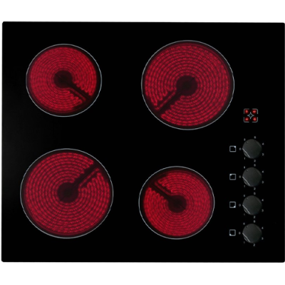 Cata CER60KCD 59cm Black Built-In Ceramic Hob