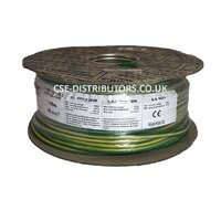 Tri Rated Flexible Panel Cable - 10mm2 Green / Yellow / TRI-10-GRN-YELLOW
