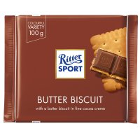 Ritter Sport milk chocolate bar with butter biscuit - 11x100g
