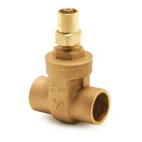 YORKSHIRE 54mm YP415GMLS LOCKSHIELD GATEVALVE